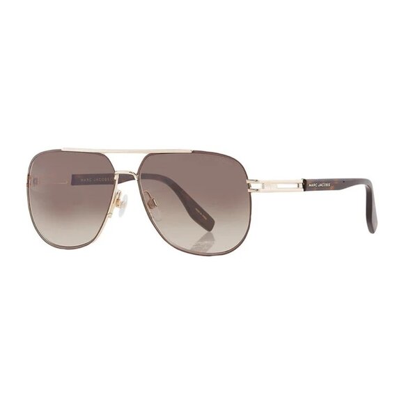 NEW MARC JACOBS SUNGLASSES BROWN MEN EYEWEAR MARC JACOBS MARC 633/S 001Q HA